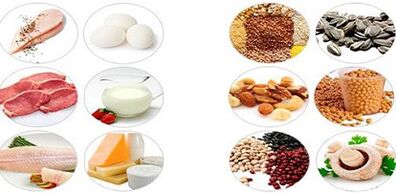 Consumo de productos proteicos para bajar de peso.