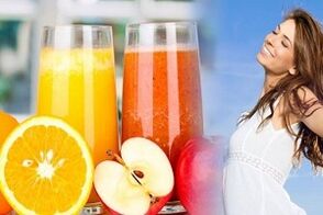 Bebida dietética de esencia para bajar de peso.