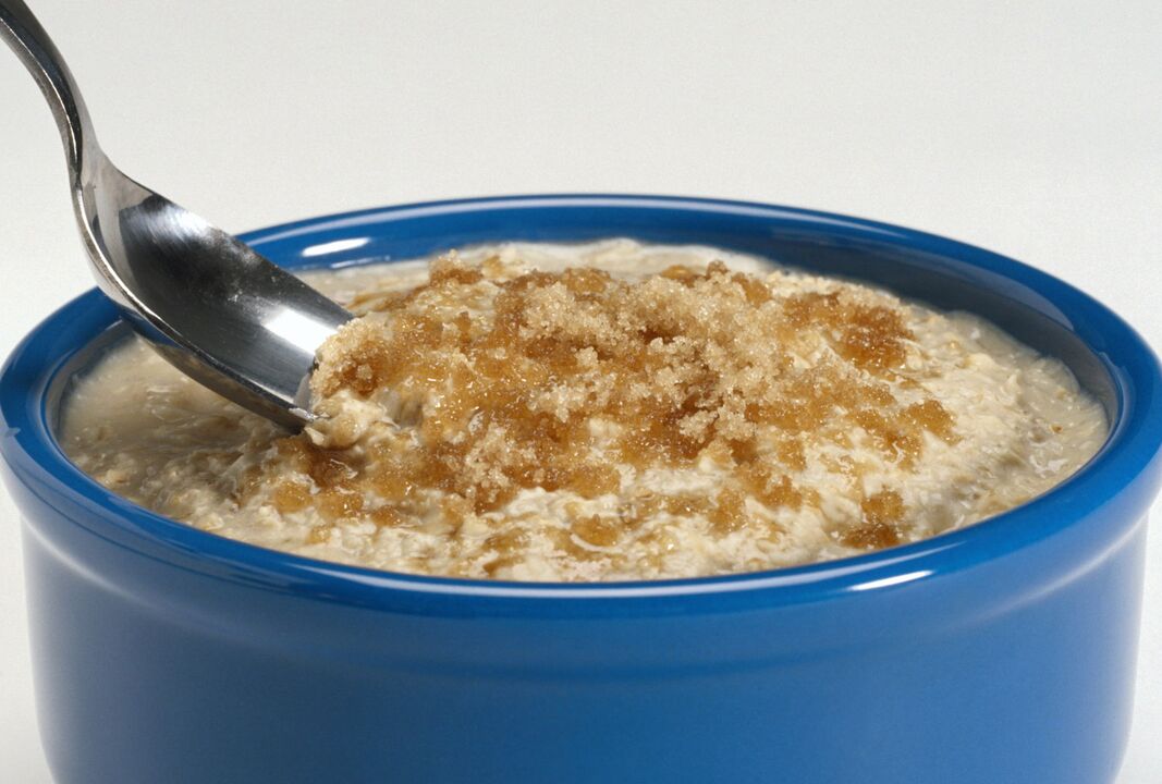 Gachas de avena para la gastritis